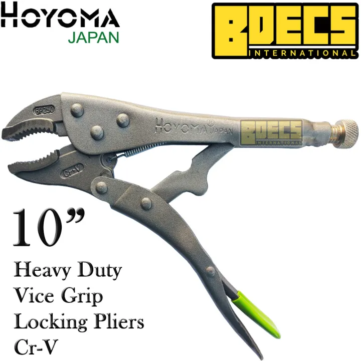 Hoyoma Japan Vice Grip Locking Pliers Heavy Duty 10 inches. Lazada PH