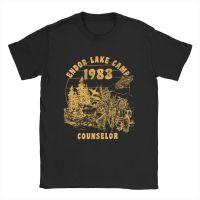 Men Endor Lake Camp Counselor T Shirts Stars War 100 Cotton Clothing Crazy Short Sleeve Crewneck Tees Big Size T-Shirts