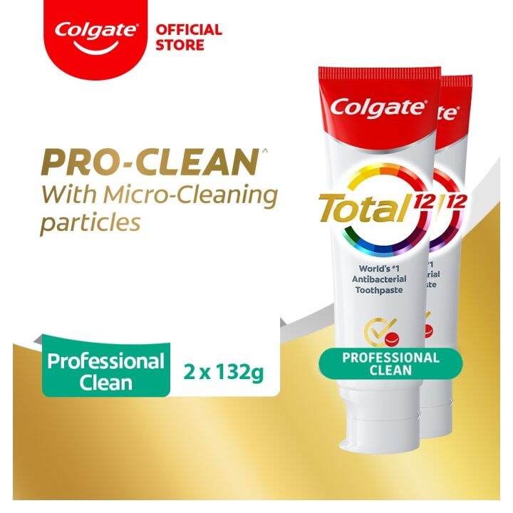 Colgate Total Professional Clean MultiBenefit Antibacterial Toothpaste