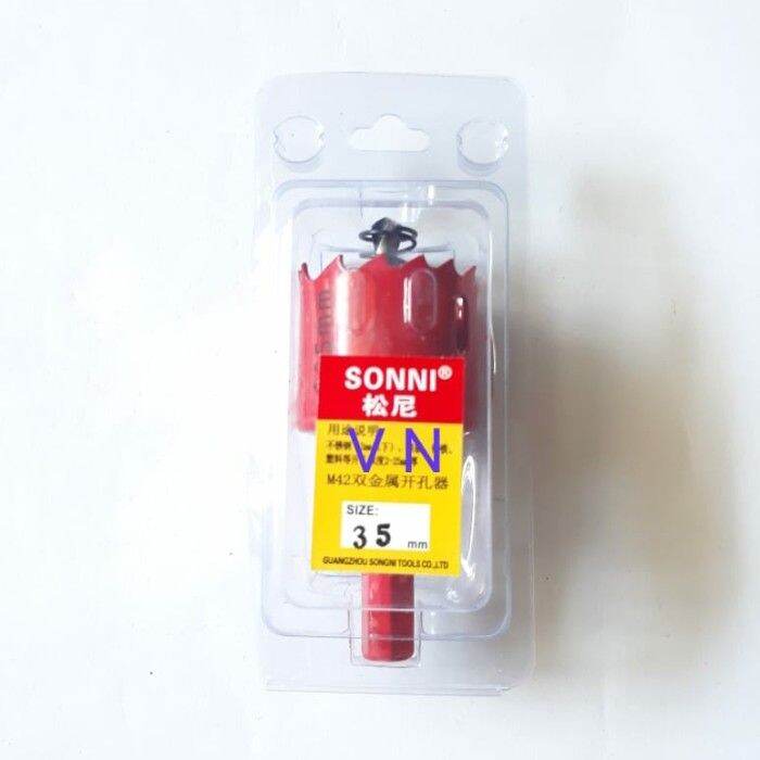 Hole Saw 35 mm/Mata Bor Pembolong Kayu/Triplek/Plastik PVC Lazada