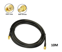 PR-SMA Cable Low Loss 10 เมตร WiFi WAN Router 10M Wi-Fi ,4G LTE Antenna Extension Cable RP-SMA