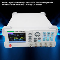 เดสก์ท็อป Digital Bridge Meter ตัวเก็บประจุความต้านทานความต้านทานตัวเหนี่ยวนำ Meter Tester