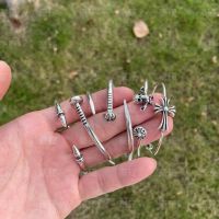[TOP]Chromes Hearts 925 sterling silver high quality bracelet cross skull nail opening adjustable niche design bracelet