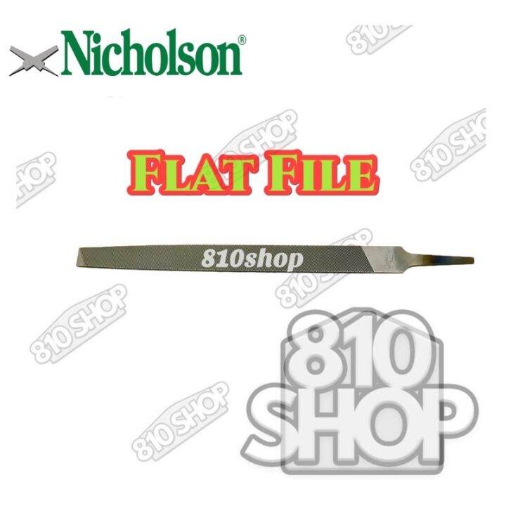 Flat File Kikil Bastard 2nd cut Smooth 4” 6” 8” 10” 12” 14” 16