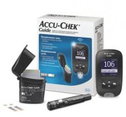 Máy đo đường huyết Accu-Chek Guide Tặng 25 Que Thử, 1 bút lấy máu, 6 kim