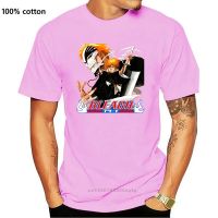 Tees Tshirts Bleach Ichigo Kurosaki Famous Anime Cartoon Men White Tshirt Size S To 3Xl T Shirts