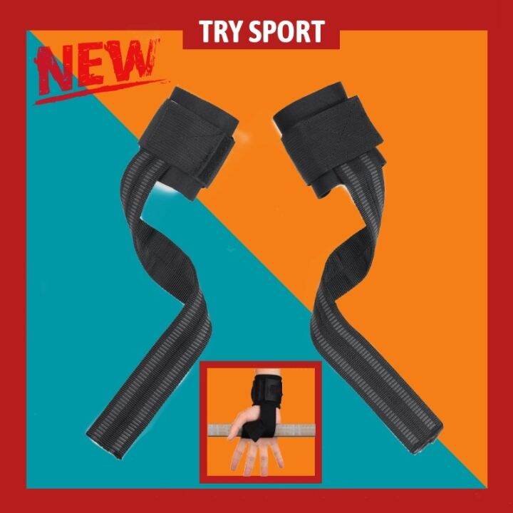 TRY Weight Lifting Straps with Wrist Support Best Wrist Straps for Weightlifting Superior Straps