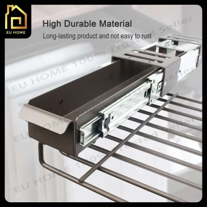 Lateral Pull Out Pants Rack / Clothes organizer / Wardrobe Organizer