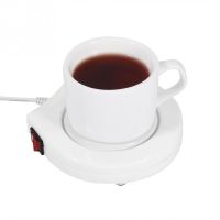 Warm Cup Milk Coffee Tea Warmer Heat Cup Warmer Heat Beverage Mug Mat beverage warmer calentador 110V US Plug