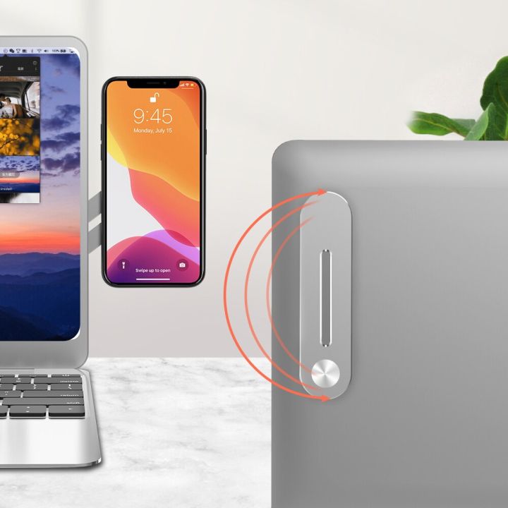 yingke-2-in-1ขยายได้-lapotebook-ที่จับสำหรับ-iphone-xs-สนับสนุนโทรศัพท์สำหรับ-macbook-air-อุปกรณ์เสริมแบบโปร