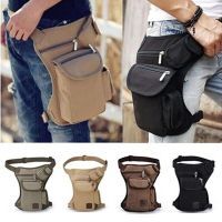 hang qiao shop New Latest Multifunction Outdoor Cotton Sport Leg Bag Canvas Waist Bag Money Belt Fanny Pack 1PC
