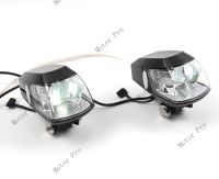 1เซ็ตสากลรถจักรยานยนต์ LED เสริมไฟตัดหมอก Assemblie ขับรถโคมไฟ20วัตต์ไฟหน้าสำหรับ BMW R1200GS GS1200 ADV F800GS F700GS