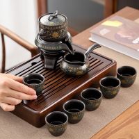 Automatic Kungfu Tea Set - Household Simple Teapot, Teacup, Ceramic Tea Set