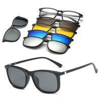 Custom Men Women Polarized Optical Magnetic Sunglasses Clip Magnet Clip on Sunglasses Clip on Sun Glasses Frame