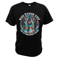 Blue Oyster Cult-T Shirt For Men Boc American Rock Band Heavy Metal Fans T-Shirts Premium Summer Soft 100% Cotton Top Eu Size