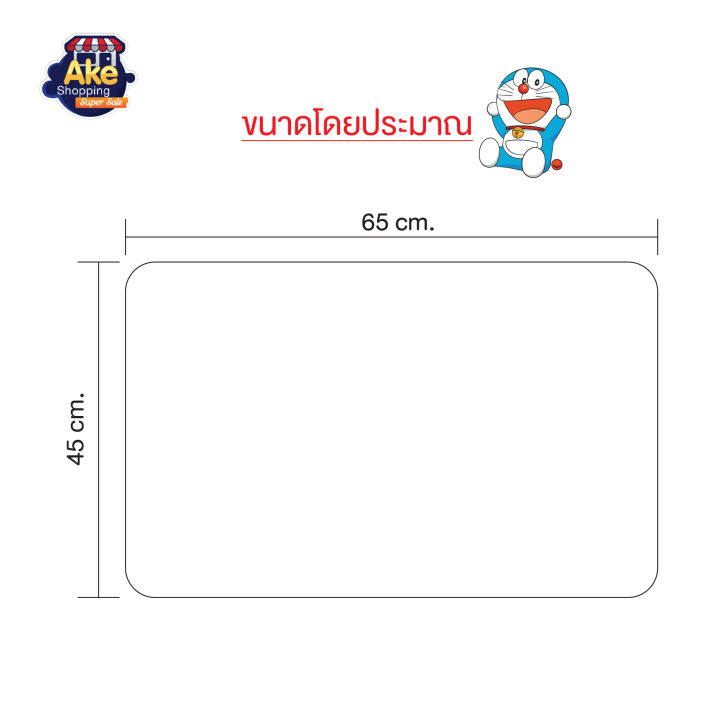 ซื้อ1แถม1-พรมเช็ดเท้า-พรมลูกฟูกพิมพ์ลาย-doraemon-พรมปูพื้น-พรมเช็ดเท้าลายโดเรม่อน-พรมเช็ดเท้ากันลื่น-ol-bmx-200