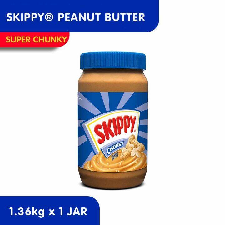 SKIPPY® Chunky Peanut Butter (1.36kg) Lazada PH
