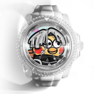 【July hot】 Douyin with the same niche chicken you are too beautiful ikun Xukun brother male and female quartz childrens watch Kunkun electronic