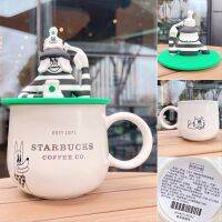 แก้วสตาร์บัค2022LALA COMPANY Designer Co-Branded Coffee Family Mug With Lid