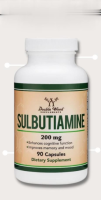 Double Wood Supplements Sulbutiamine , 90 capsules