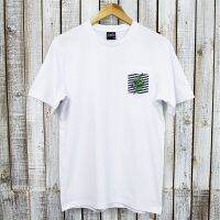 WhiteSandT-Shirt/Botanical(W005)/เสื้อผ้า/เสื้อผ้าผู้ชาย/เสื้อผ้าผู้หญิง/เสื้อยืดคอกลม/เสื้อแขนสั่น/Cotton100%/ผ้าฝ้ายS-5XL