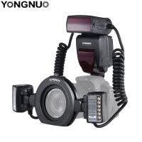 Yongnuo Yn24ex Ttl แฟลช Speedlite 5600K Sony 4ชิ้นหัว2ชิ้นสำหรับกล้องมีแฟลช Canon และอแดปเตอร์วงแหวนด้วย