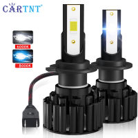 CarTnT 2PCS H11 H7 Led ไฟหน้าหลอดไฟ H4ไฟรถ H8 H9 HB3 9005 HB4 9006 6000K 8000K หลอดไฟ110W 12V 20000LM Auto ไฟหน้า