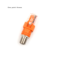 One point threes ใหม่ F FEMALE ถึง RJ45 MALE Coaxial COAX Barrel Coupler ADAPTER RJ45ถึง RF CONNECTOR