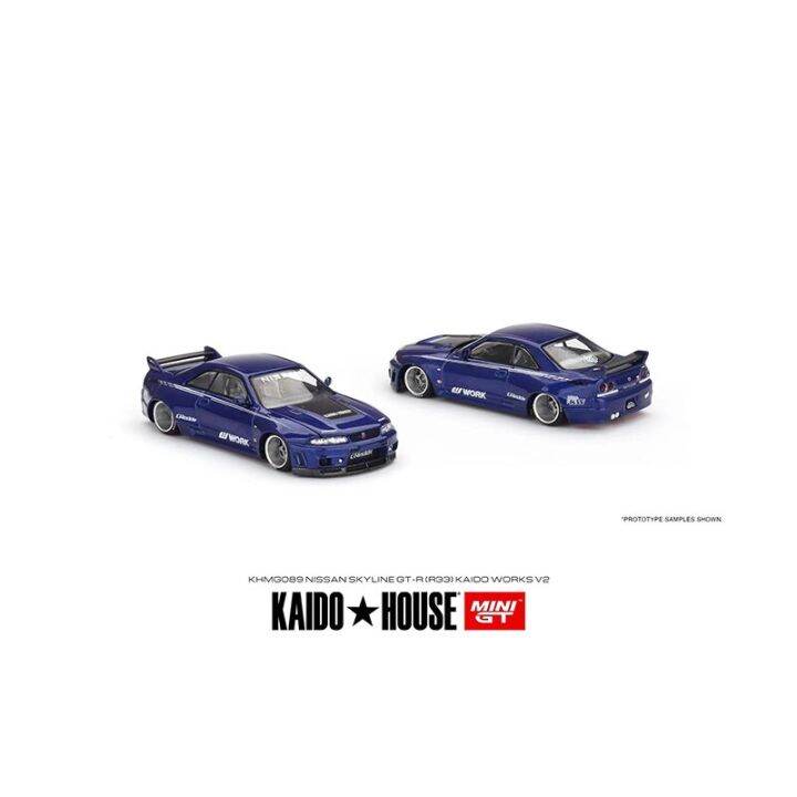 presale-minigt-kaido-house-1-64-skyline-gtr-r33-silverado-dually-510-wagon-carbon-diecast-diorama-car-model-collection-miniature