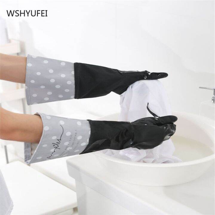 kitchen-household-cleaning-housework-latex-gloves-female-waterproof-handguards-washing-dishes-and-clothes-durable-rubber-gloves-safety-gloves