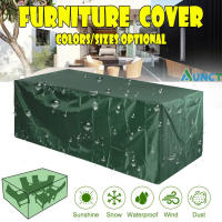 17 Sizes Waterproof Outdoor Patio Garden Furniture Covers 210D Rain Snow Chair covers Sofa Table Chair Dust Proof Cover Green