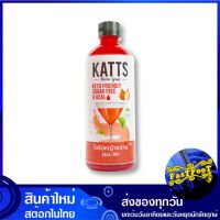 ไซรัปหญ้าหวาน รสสละ 500 มล. แคทส์ Katts Stevia Syrup Sala ไซรัป หญ้าหวาน น้ำหวาน น้ำเชื่อม น้ำเชื่อมหญ้าหวาน สารให้ความหวาน