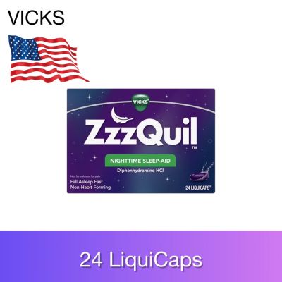 zzzquil nighttime sleep aid 24 เม็ด