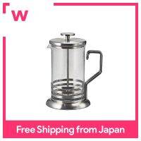 HARIO Harior Bright J Coffee &amp; Tea Press 4 Cups สแตนเลส THJ-4-HSV