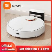 เครื่องดูดฝุ่นหุ่นยนต์ XIAOMI MIJIA ไม้ถูพื้น3C B106CN 4000Pa เครื่องทำความสะอาดระบบนำทางเลเซอร์เครื่องใช้ไฟฟ้าอัจฉริยะในบ้านถังน้ำควบคุมไฟฟ้า