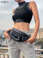 [A LIKE] KLALIEN HighVest Patchwork StretchStreetwear Crop Top 2022ElasticSlim เสื้อแขนกุด