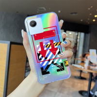 เคสโทรศัพท์มือถือสำหรับ Realme C30 C33 C55 C53 Narzo N53 Realme Narzo เคสหรูหราสีสันสดใสบัตรเลเซอร์ในตัวฝาครอบ