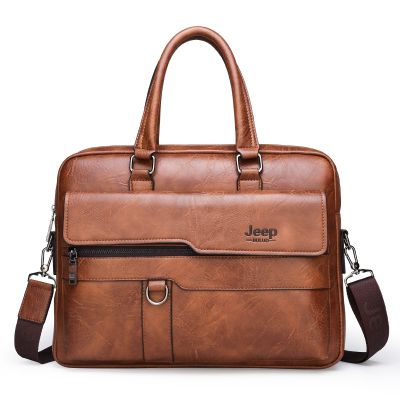 ✔ Business mens bag 2020 new trendy mens shoulder handbag horizontal section fashion messenger bag business trip briefcase on behalf of