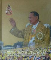 From Royal Initives: 60 Years of the Peoples Happiness under the Royal Aegis+VCD