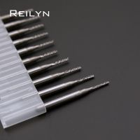 【hot】✹❈ 10pcs PCB milling 1.6x8.5x3.175mm Carbide end mill mini drill bit Tungsten router routering tool