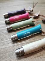 Opinel Trekking No.6 Colorama มีดพกพา ด้ามสี มีดยอดนิยม มีดนำเข้า จากฝรั่งเศส (Made in France) by Jeep Camping