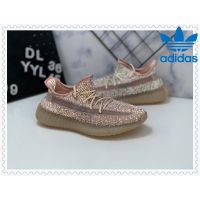 Best Original Ad* Y E 350 Boss V 2 Static Stings Breathable Fashion Running Shoes Women รองเท้ากีฬา