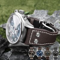 2023 new trend watch band 21mm 22mm Genuine Leather Strap for IWC WATCHES BIG PILOT SPITFIRE TOP GUN MARK18 Men Replacement Calfskin Watch Band Bracelet