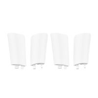 4ชิ้น/เซ็ตฝาตกแต่งอะไหล่ซ่อมเสาอากาศโดรนอะไหล่ปลอกครอบ GIR Plastik Landing Dji 4 Pro Phantom สำหรับ