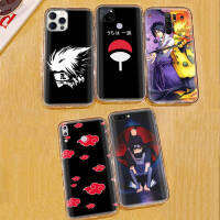 โปร่งใส เคสโทรศัพท์ หรับ iPhone 13 14 G9 Moto 12 G8 Play Mini SE Power Max Plus Pro Protective ปก Naruto 1