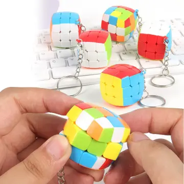 Mini rubik's clearance cube keychain