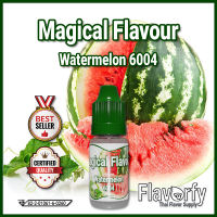 Magical Flavour Watermelon 6004 - กลิ่นแตงโม 6004 - กลิ่นผสมอาหาร - ผ่านการรับรองจาก อย. ประเทศไทย บรรจุและขายโดย Flavorfy กลิ่นผสมอาหารอเนกประสงค์ เหมาะสำหรับ ลูกอม, กัมมี่, น้ำผลไม้, เบเกอรี่, ไอศครีม, ของเหลวอื่่นๆ