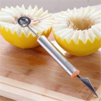 Fruit Platter Carving Knife Melon Baller Spoon Ice Cream Scoop Watermelon kitchen gadgets accessories Slicer Tools Graters  Peelers Slicers