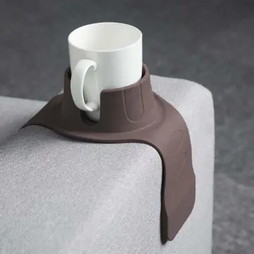 Sofa Armrest Tray with Cup Holder Spill-Proof Sofa Coaster Sofa