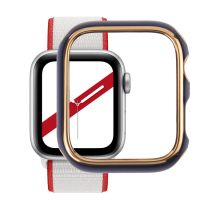 เคสสำหรับ Apple Watch ป้องกัน PC ชุบไฟฟ้าสองสีชุด3 &amp; 2 &amp; 1 38มม.